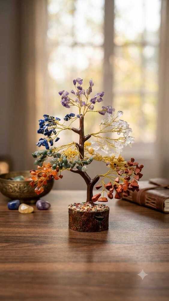 7 Chakra Crystal Tree 300 Beads