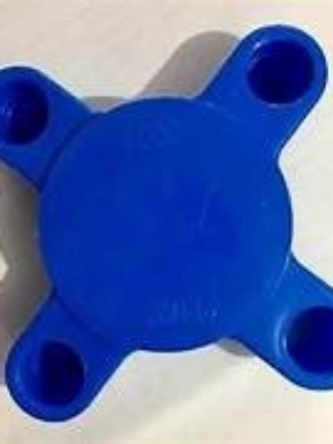 Flange End Cap Open