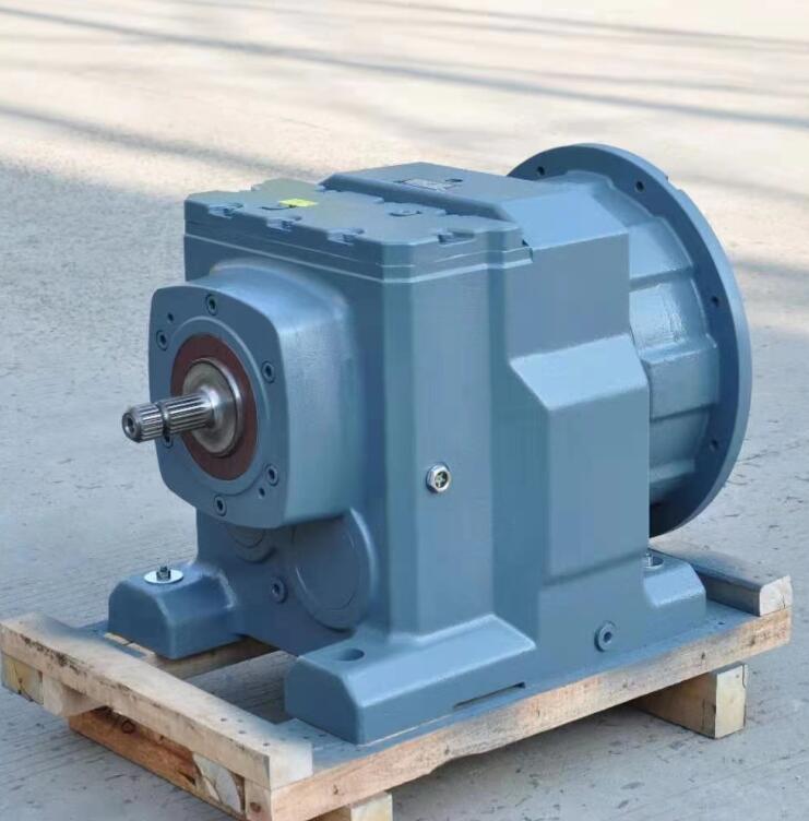 Inline Helical Gearbox - Color: Blue