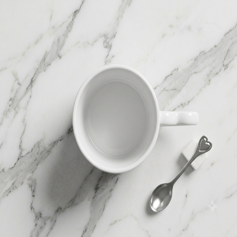 white heart henle mug