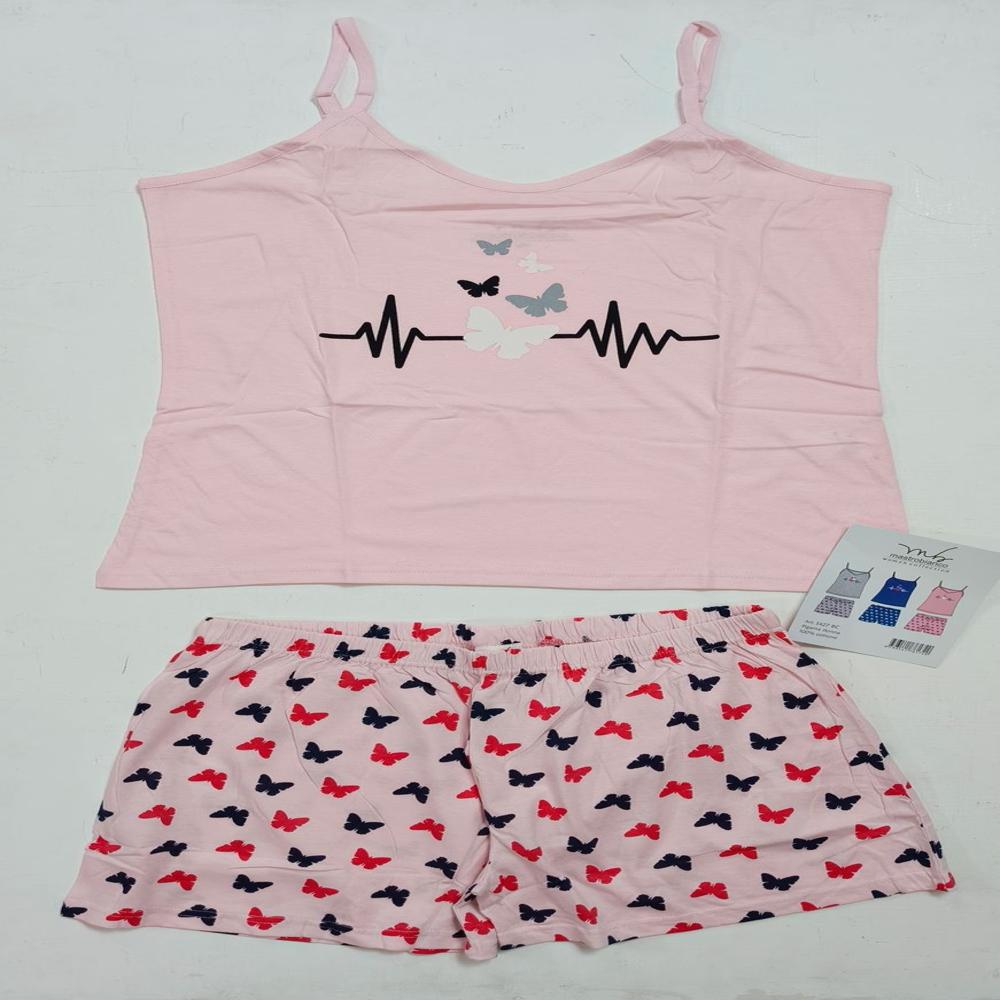 W13688 | Ladies Tank and Shorts Pyjama Set