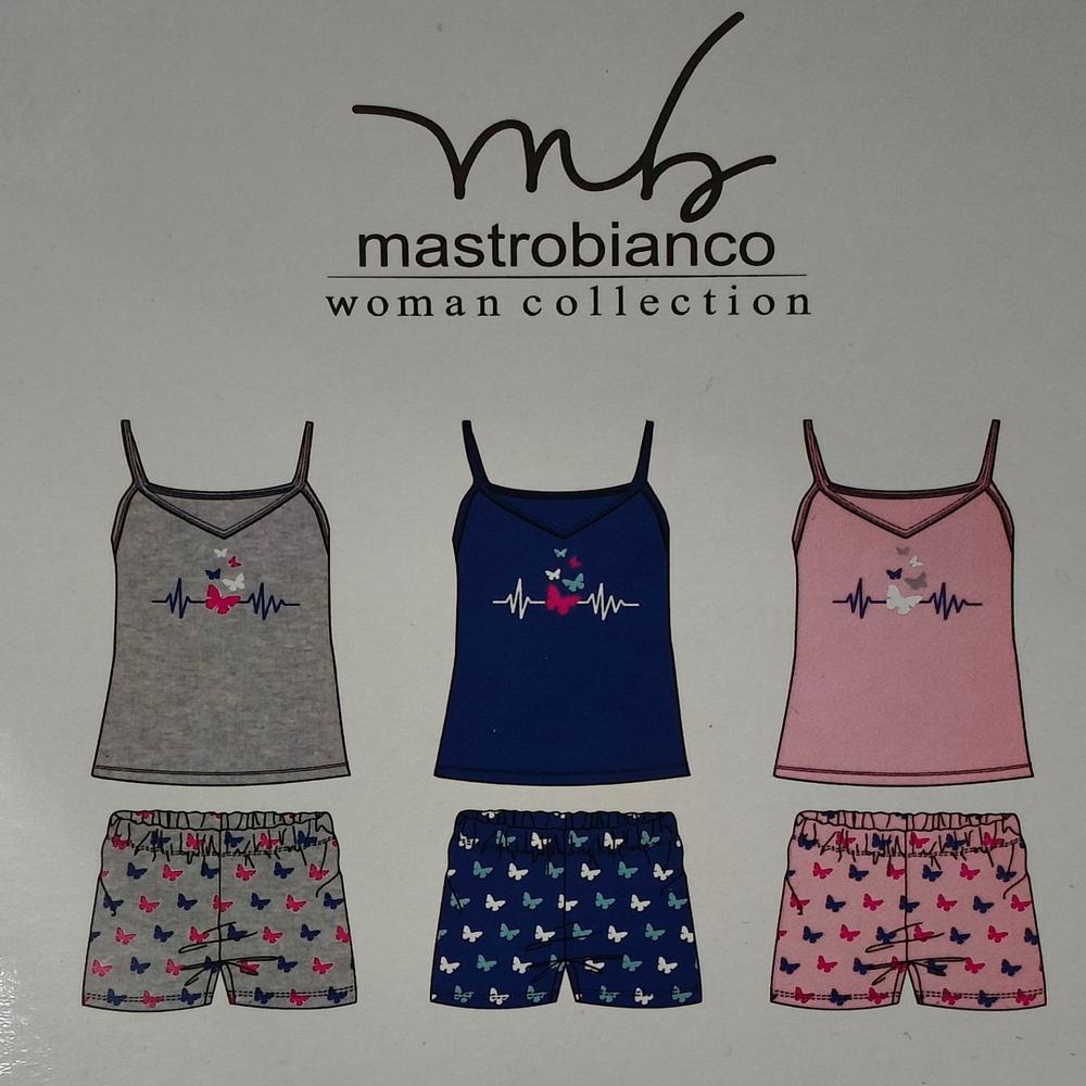 W13688 | Ladies Tank and Shorts Pyjama Set