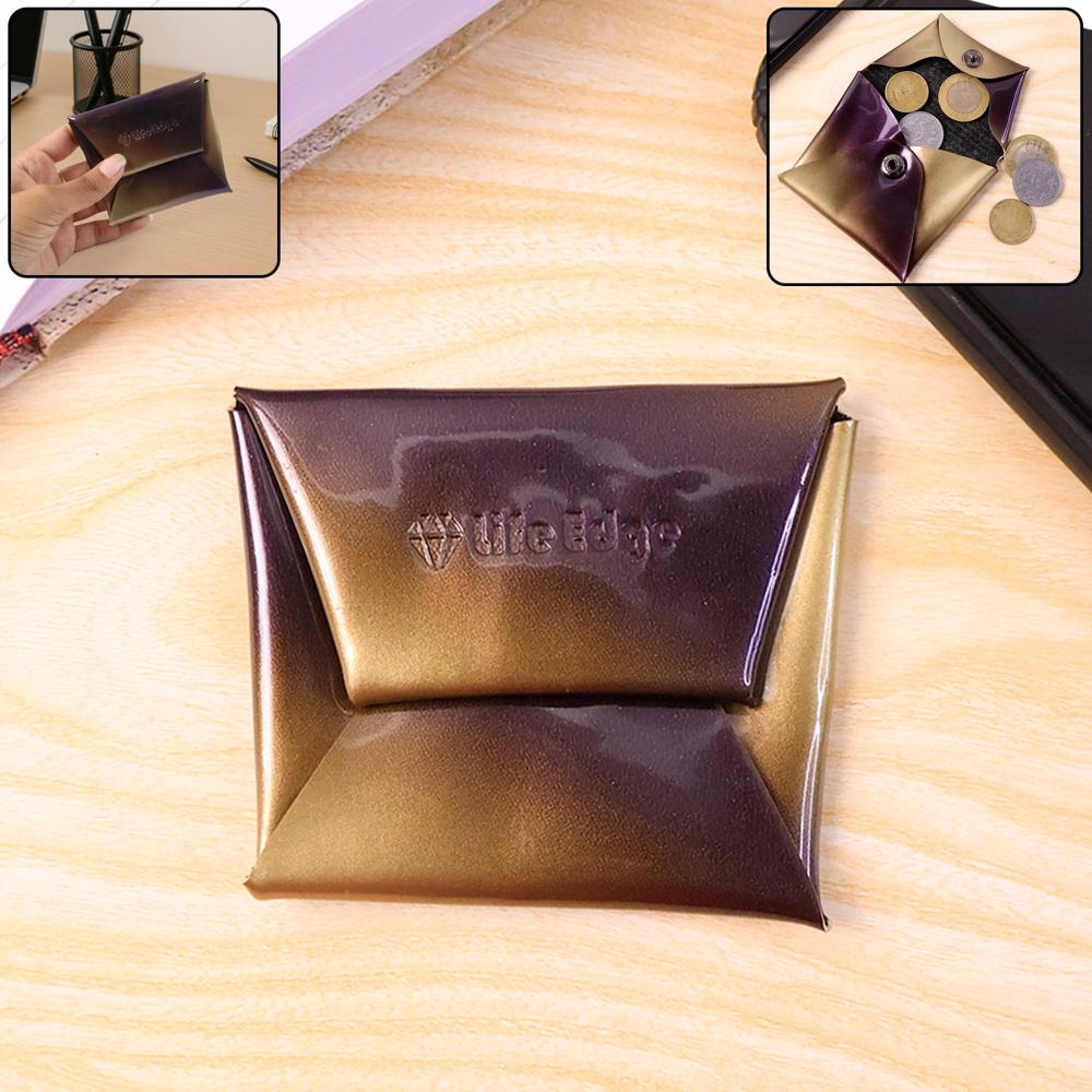 Premium Foldable Pu Leather Coin Pouch (1 Pc) - Application: As Per Product Requirement