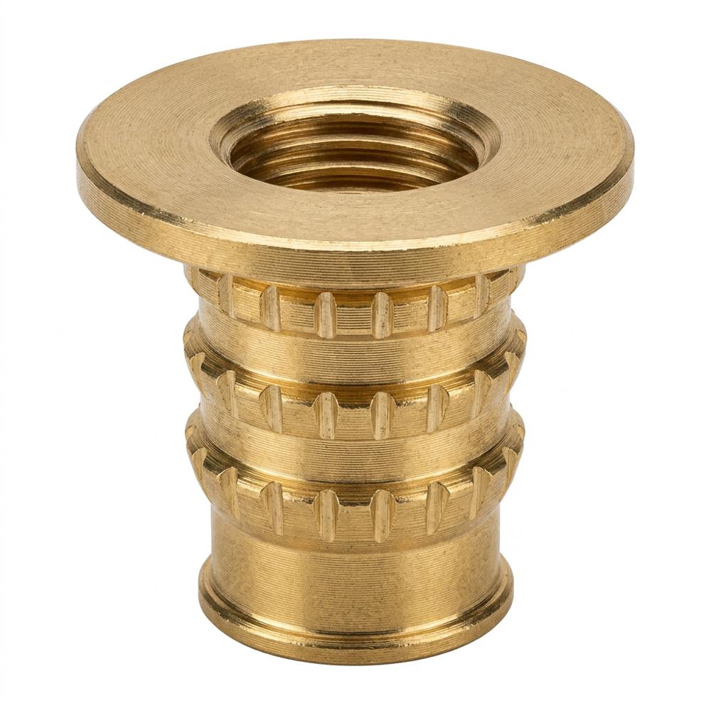 Brass Inserts with Collar