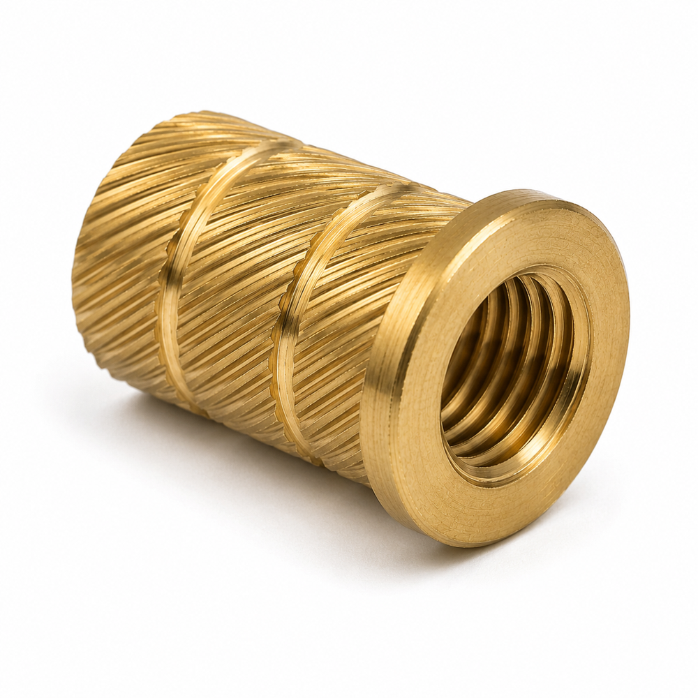 Brass Inserts With Collar