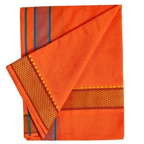 Orange Samy Dhoti