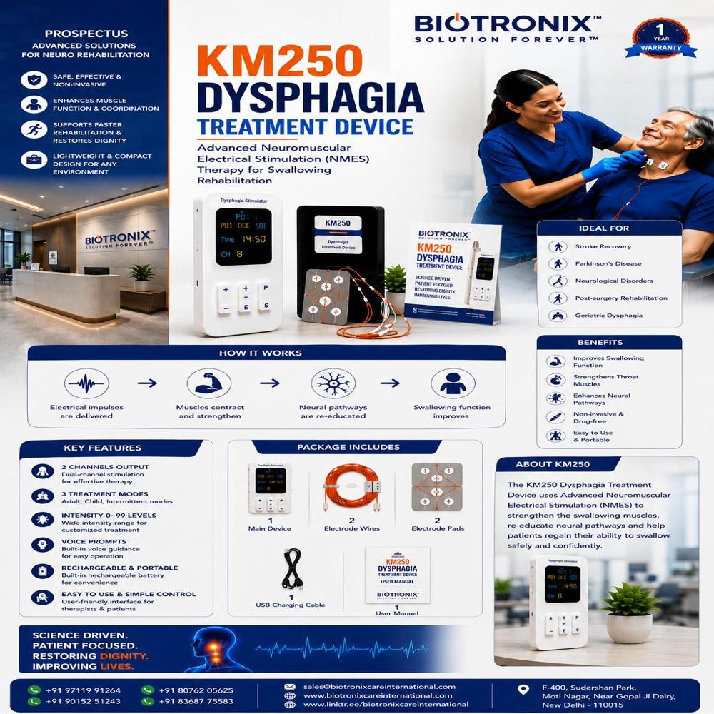 Dysphagia NMES Therapy Machine for Rehabilitation