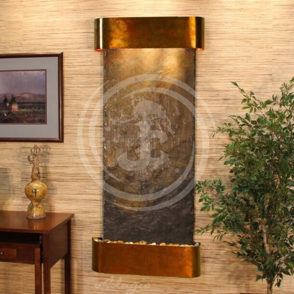 Stainless Steel Wall Fountain - Color: Multicolor