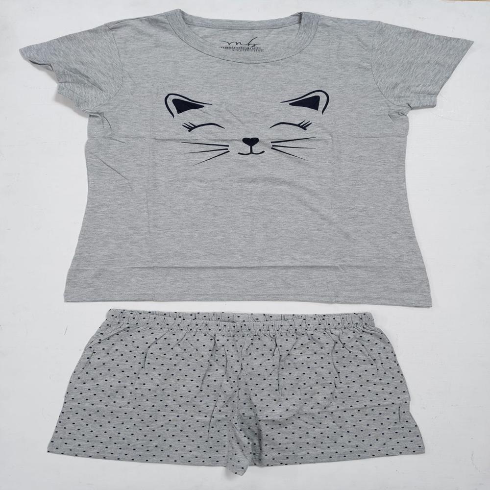 W13691 | Ladies Short Sleeve and Shorty Set