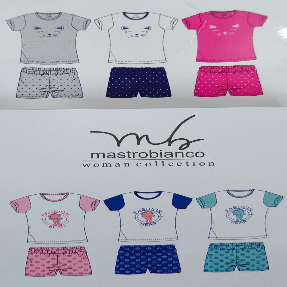 W13691 | Ladies Short Sleeve and Shorty Set