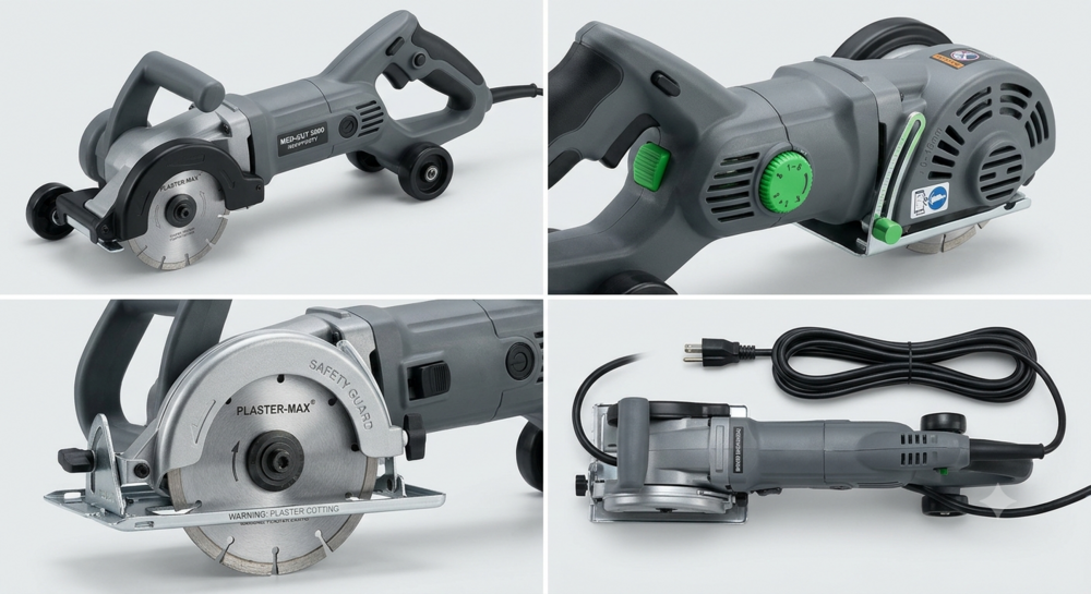 Electric Plaster Cutter - Accuracy: High Precision For Safe Cutting