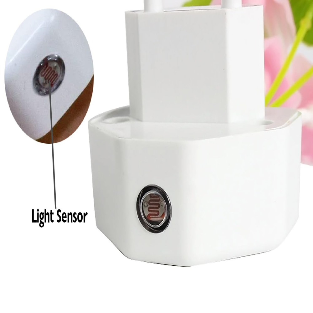 Led Sensor Mushroom Lamp - Color: White