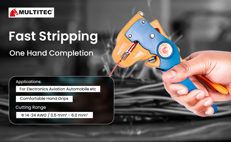 Self Adjusting Wire Stripper and Cutter 02dx