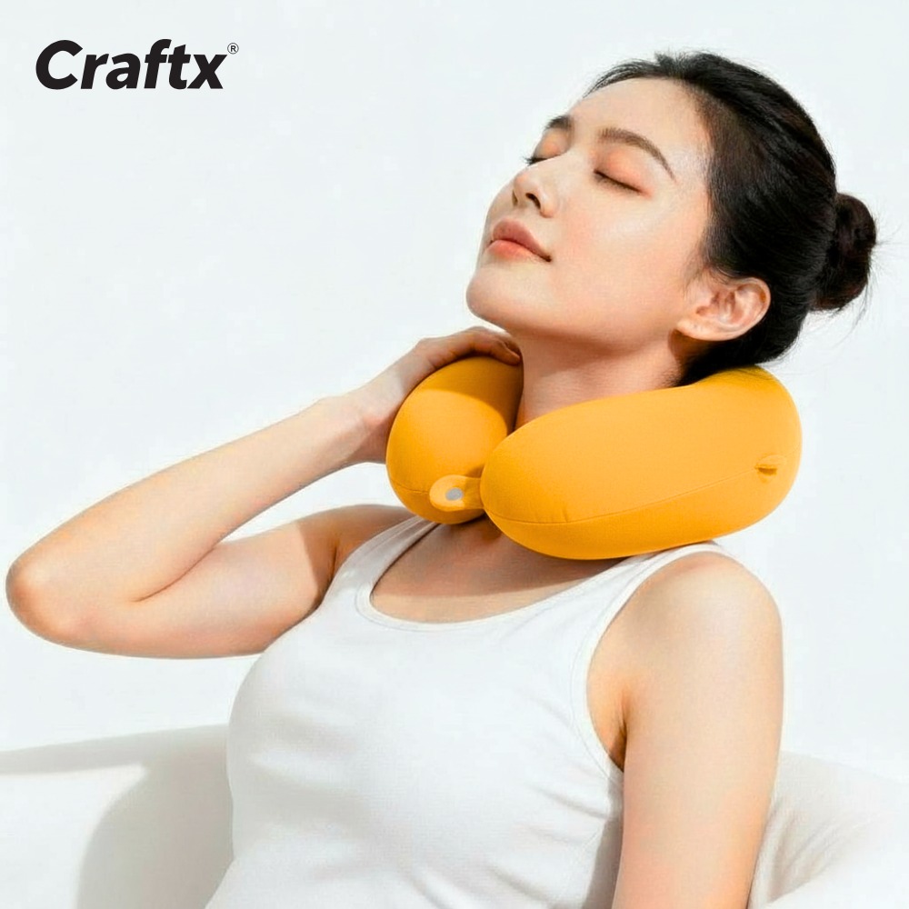 Travel  Pillow Memory Foam U Shaped - Color: Mulrti Colour