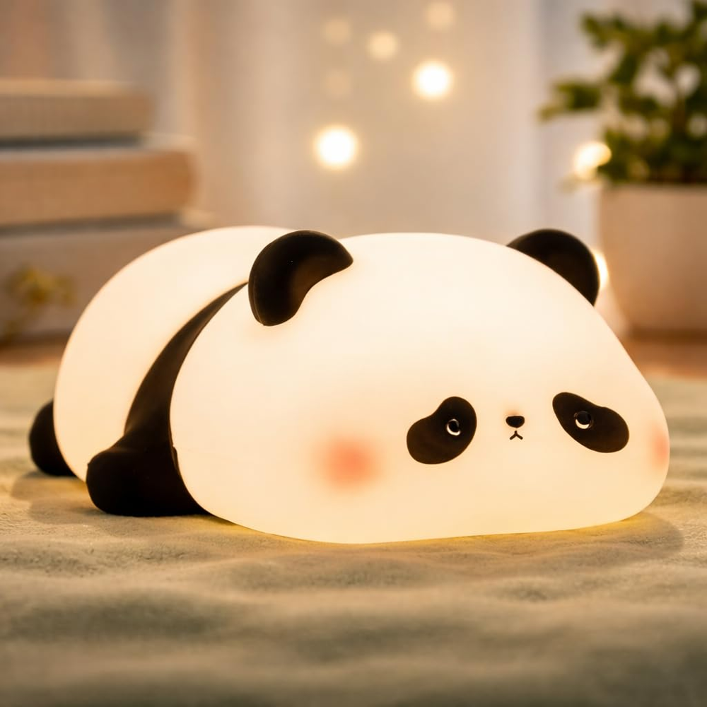 Sleeping Panda Decorative Lamp - Color: Multicolour