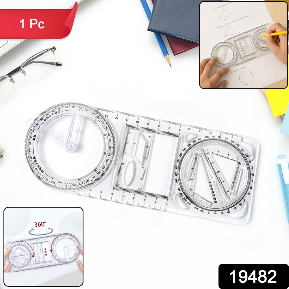 Multi-functional Geometry Drawing Tool (1 Pc) - Application: As Per Product Requirement