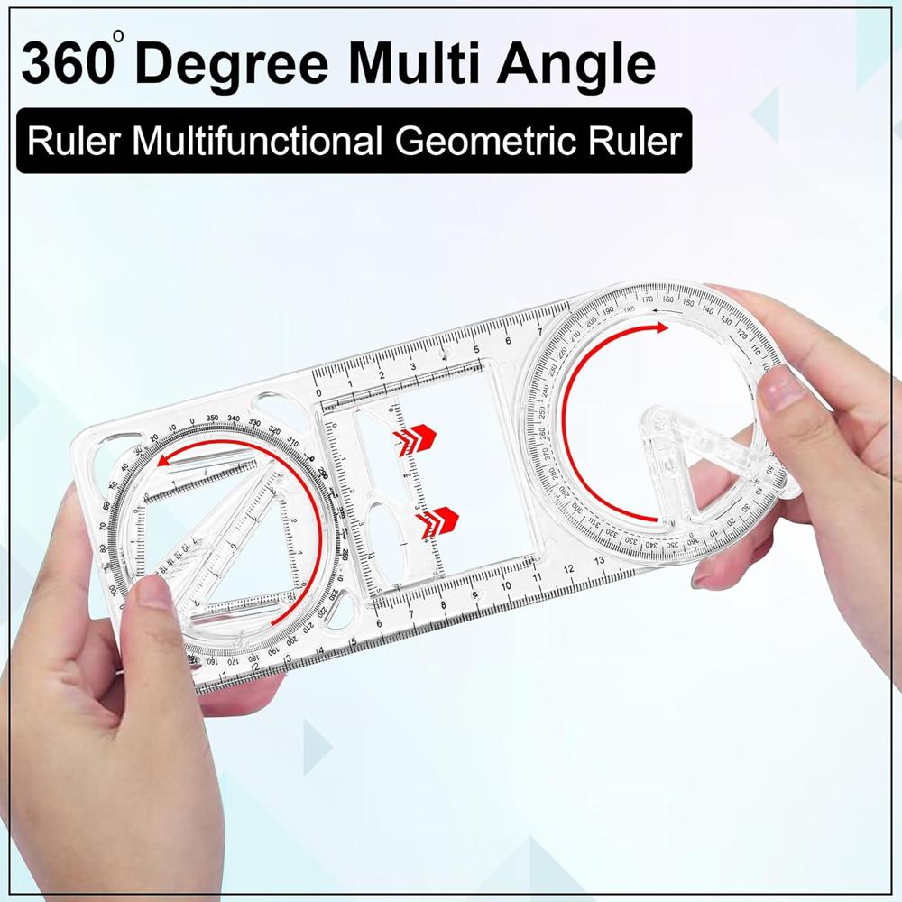 Multi-functional Geometry Drawing Tool (1 Pc) - Application: As Per Product Requirement