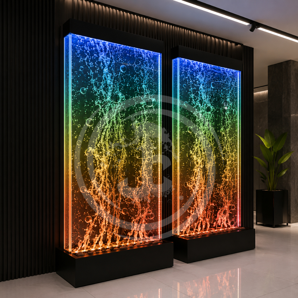 Bubble Wall Pyramid - Color: Multicolor