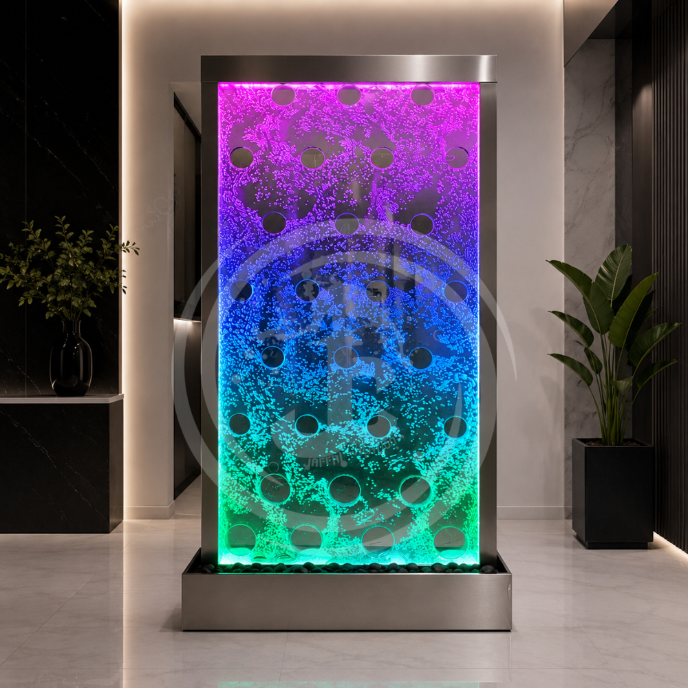 Bubble Wall Pyramid - Color: Multicolor