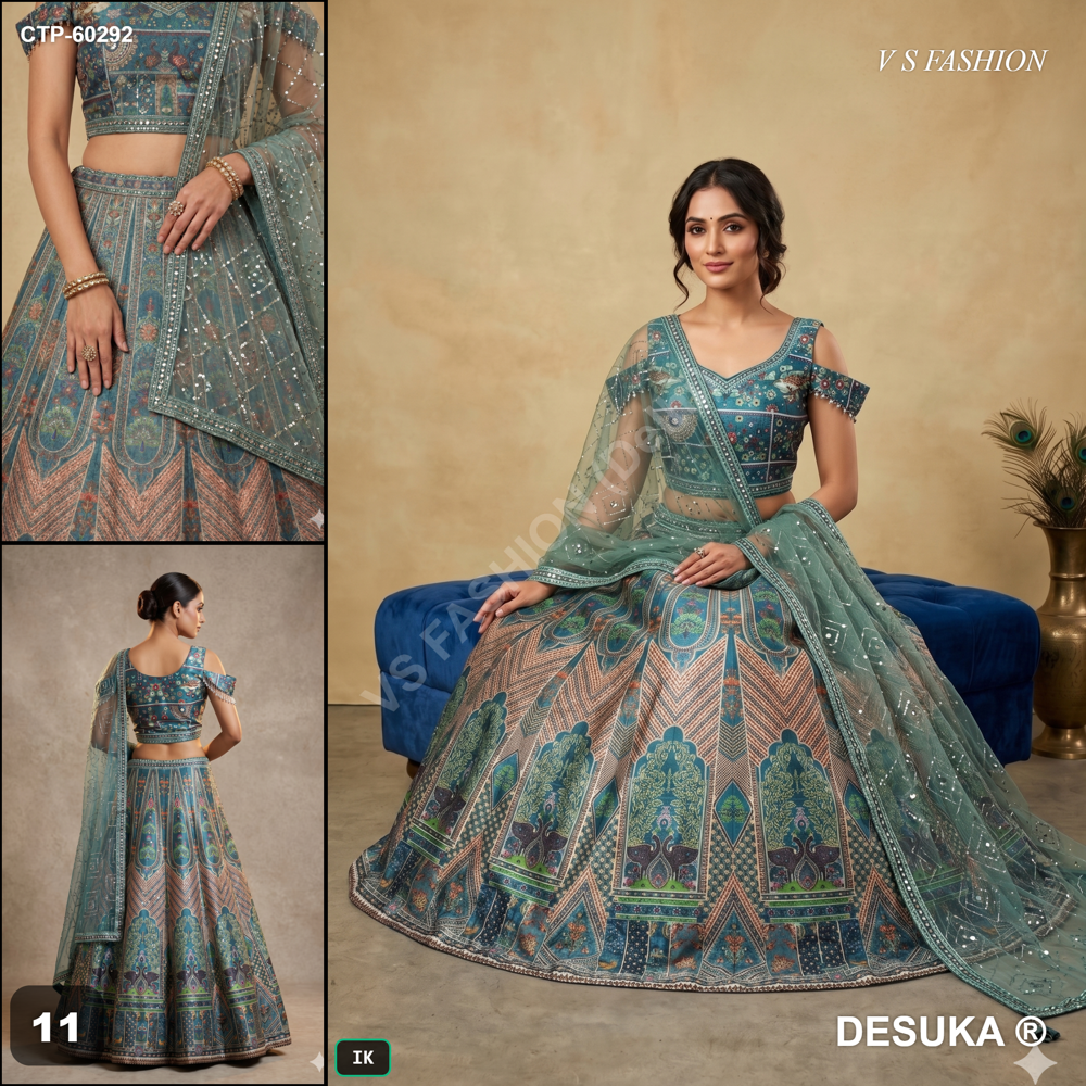 Crop-TOP Banarsi Print
