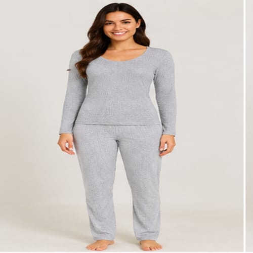Women Thermal Set - Color: Black