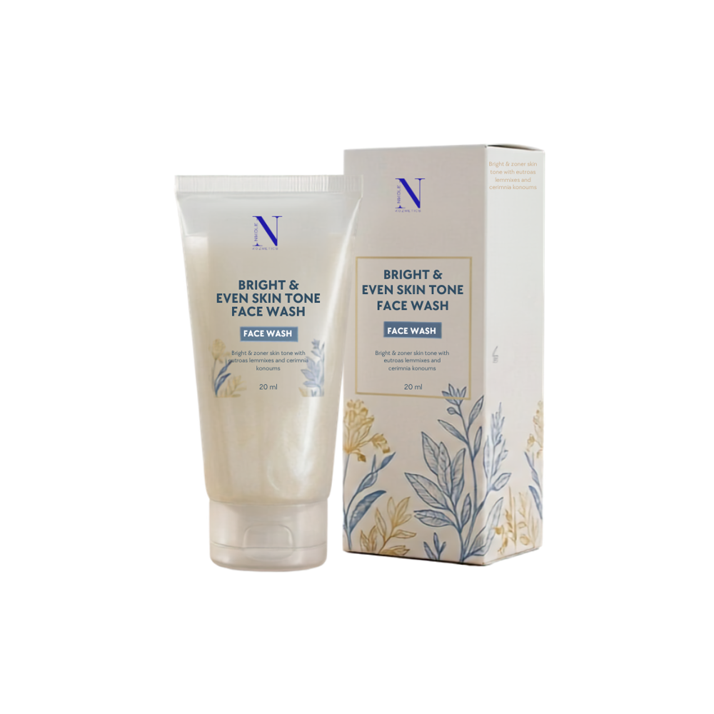 Bright & Even Skin Tone Face Wash - Attributes: Smudge Proof