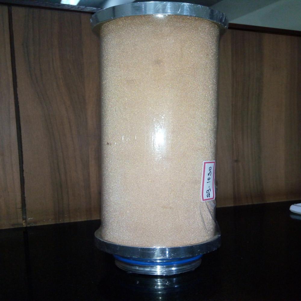 Sintered Bronze Filter - Application: Compressed Air