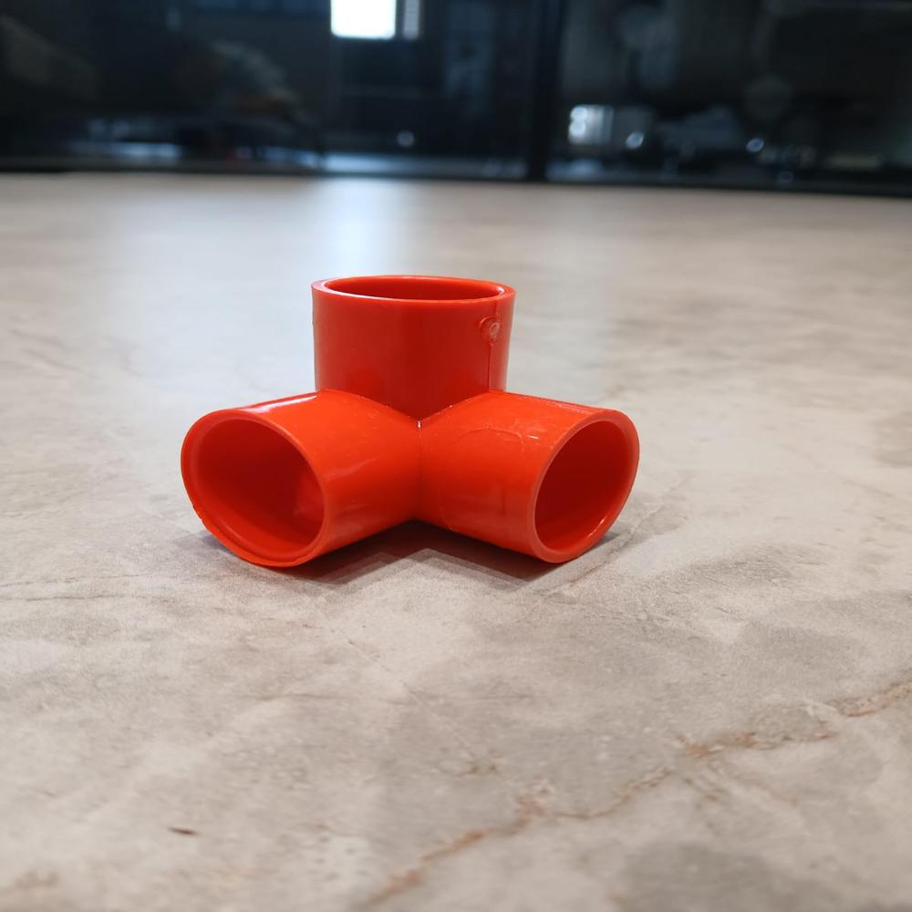 UPVC 3 WAY ELBOW 1/2 इंच (नारंगी)