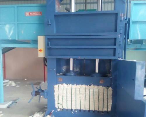 Industrial Double Ram Cotton Baling Press Machine
