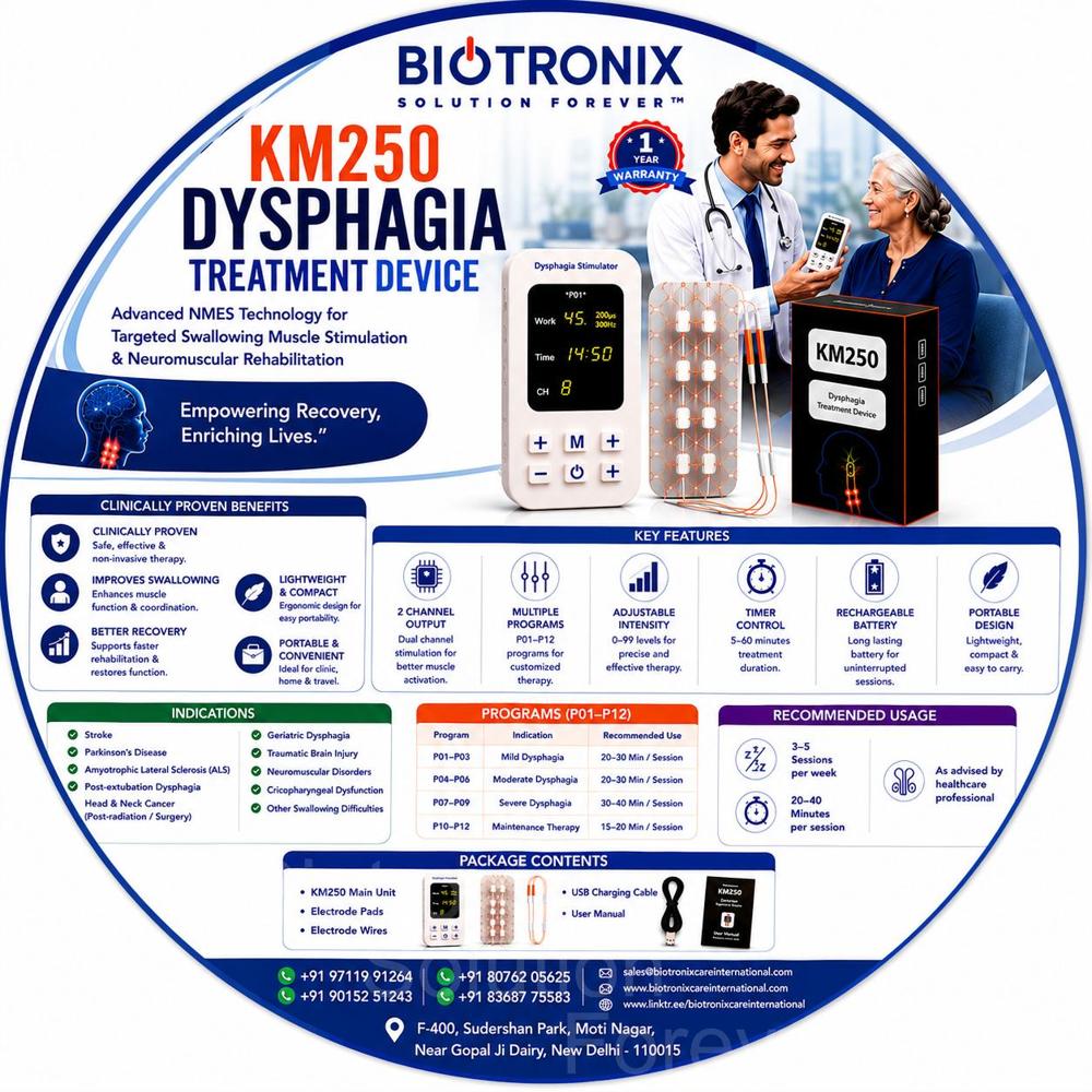 Neuromuscular Electrical Stimulation Dysphagia Device