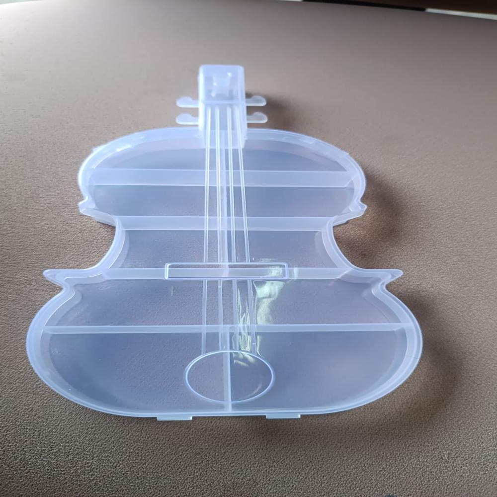 Violin Shape Plastic Storage Box (1 Pc) - Application: As Per Product Requirement