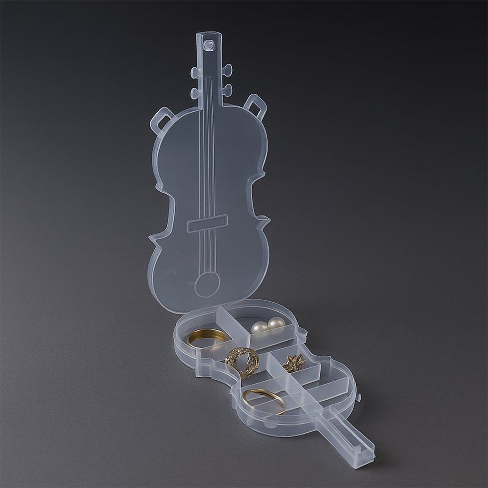 Violin Shape Plastic Storage Box (1 Pc) - Application: As Per Product Requirement