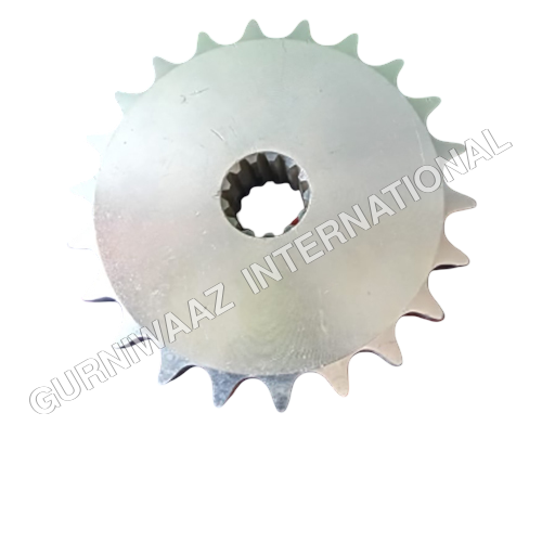 Chain Wheel 22 T Short Sprocket - Color: Metallic Silver/Grey