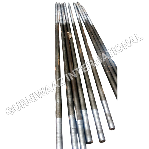 Thresher Main Shaft - Color: Metallic Grey/Black
