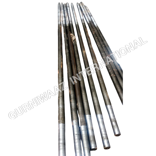 Thresher Main Shaft - Color: Metallic Grey/Black