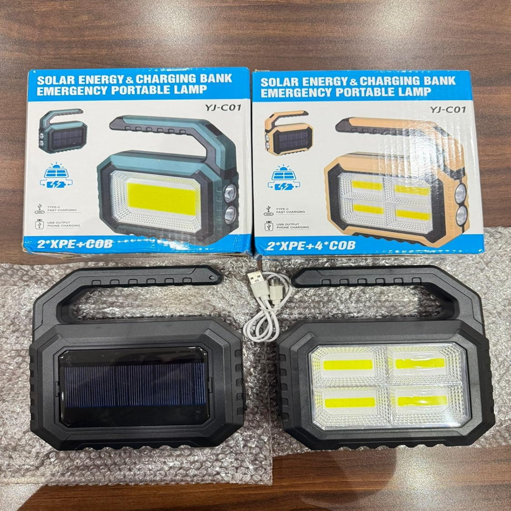 Yj-C01 Solar Cob Lamp - Warranty: No