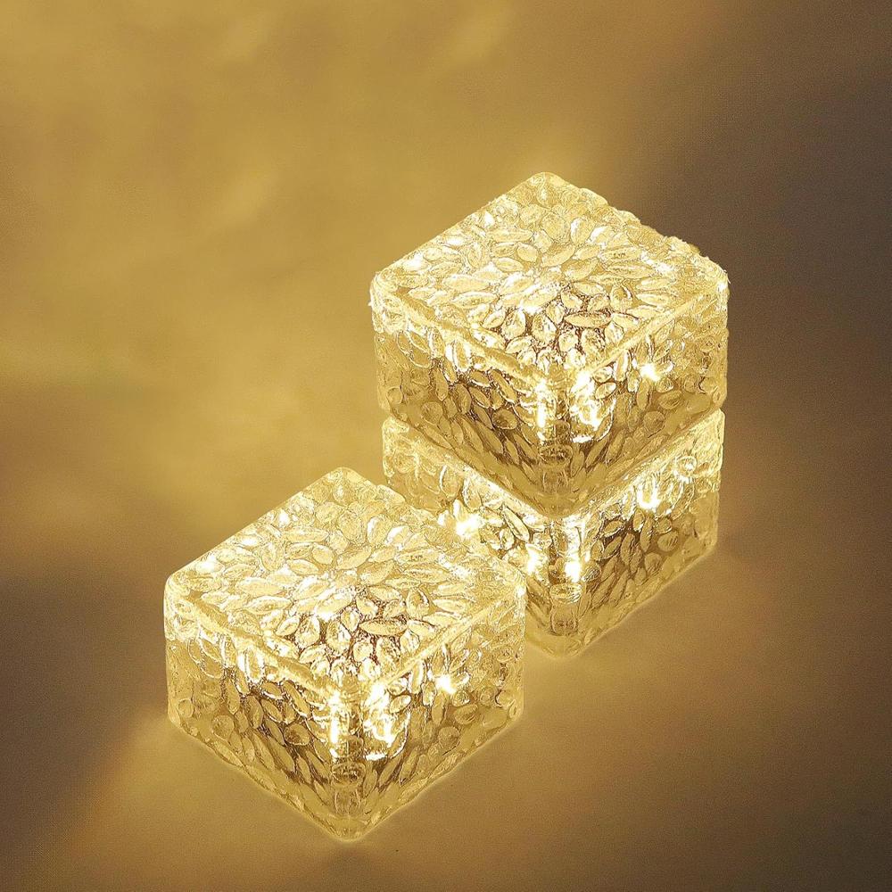 Cube Solar Brick Lamp - Warranty: No