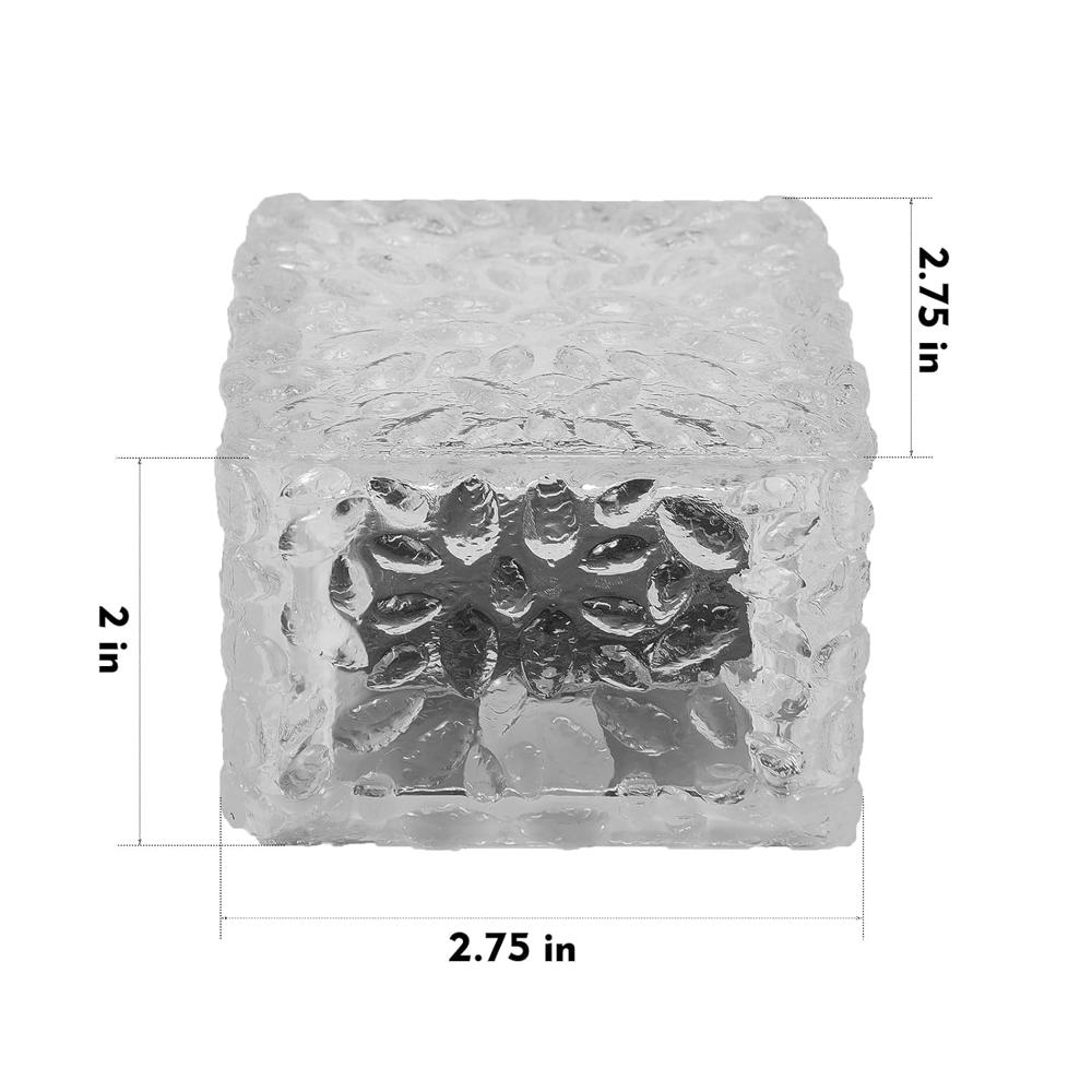 Cube Solar Brick Lamp - Warranty: No