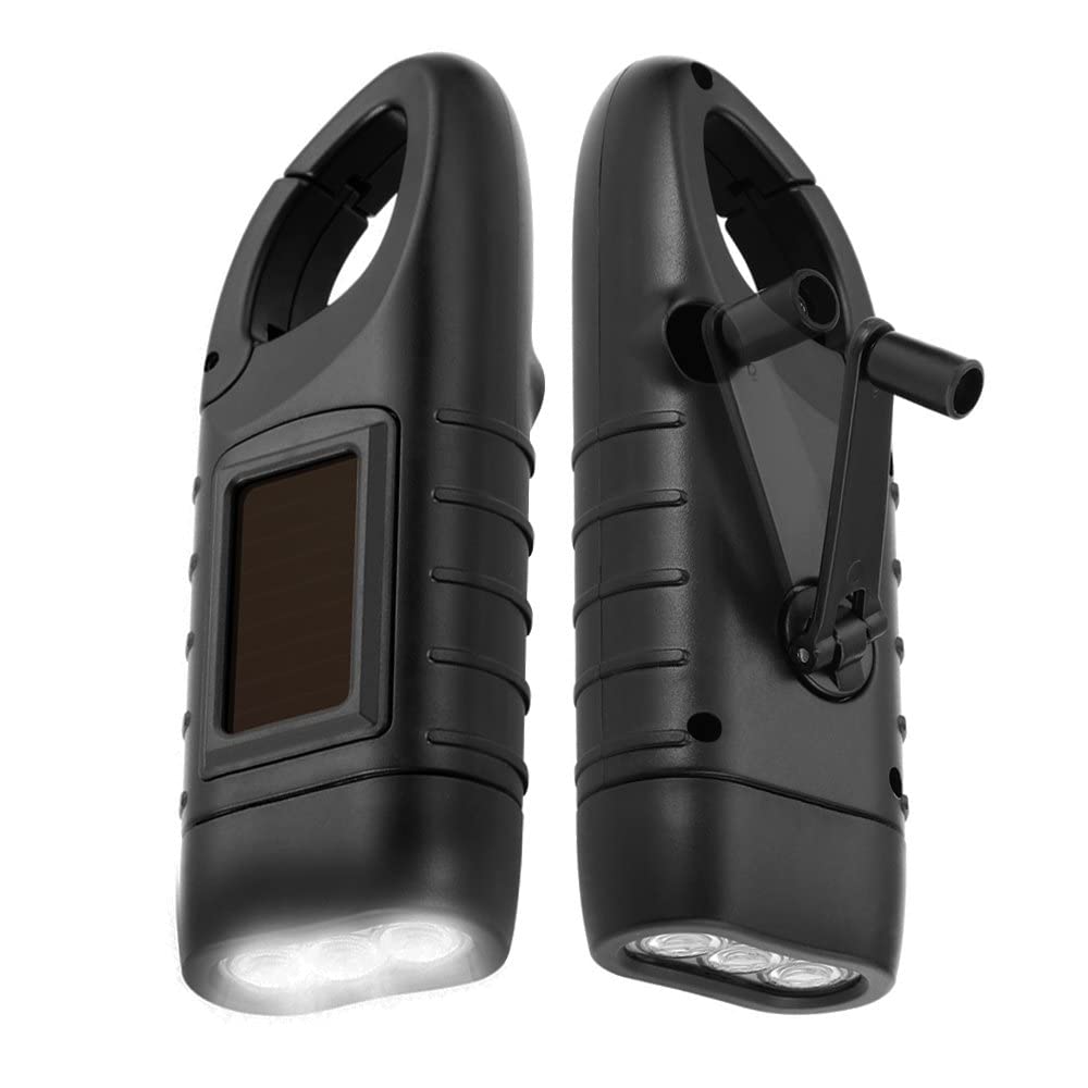 Solar Hand Crank Torch - Warranty: No