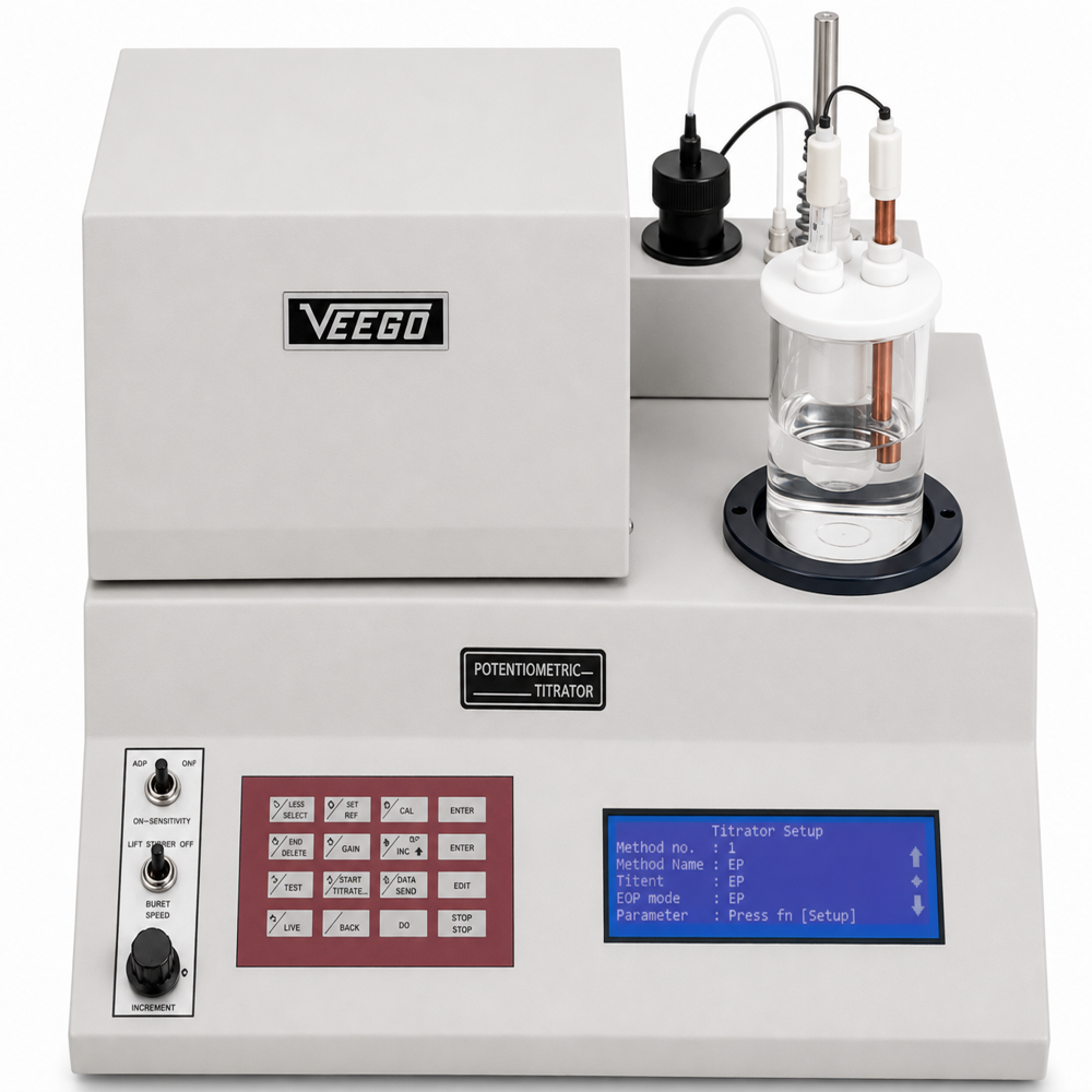 Potentiometric Titrator Optional 21 CFR Part 11