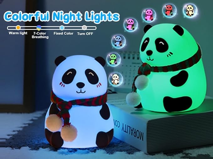 Kids Toy Night Light Panda-Lampled