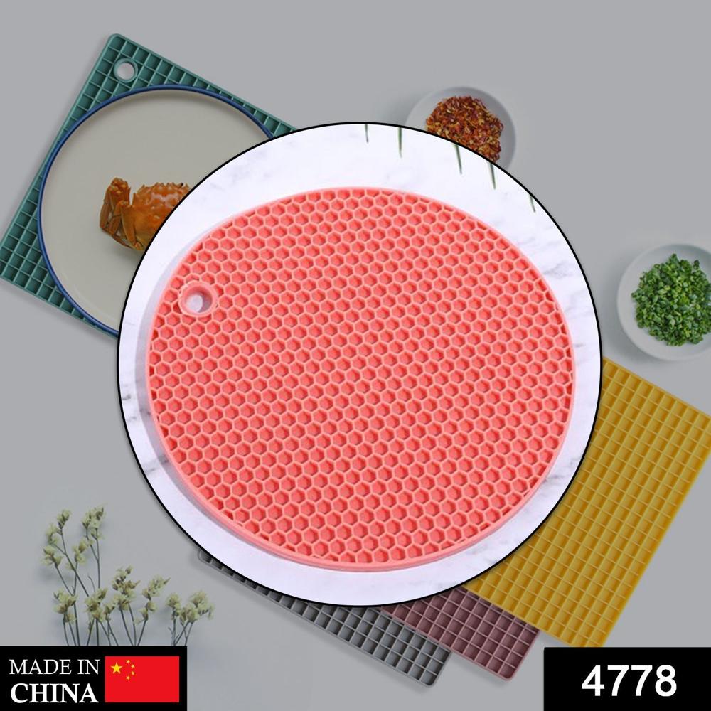 Silicone Hot Mat Heat-Resistant Pad For Breakfast, Lunch & Dinner Use - Application: As Per Product Requirement
