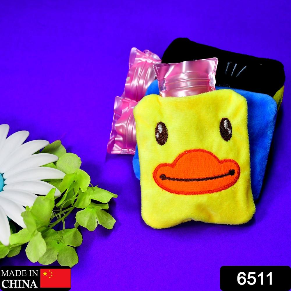 Yellow Duck Hot Water Bag for Pain Relief & Warmth with Cover