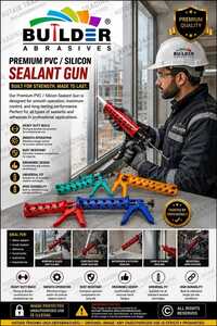 Pvc-silicone Sealant Gun (caulking Gun)