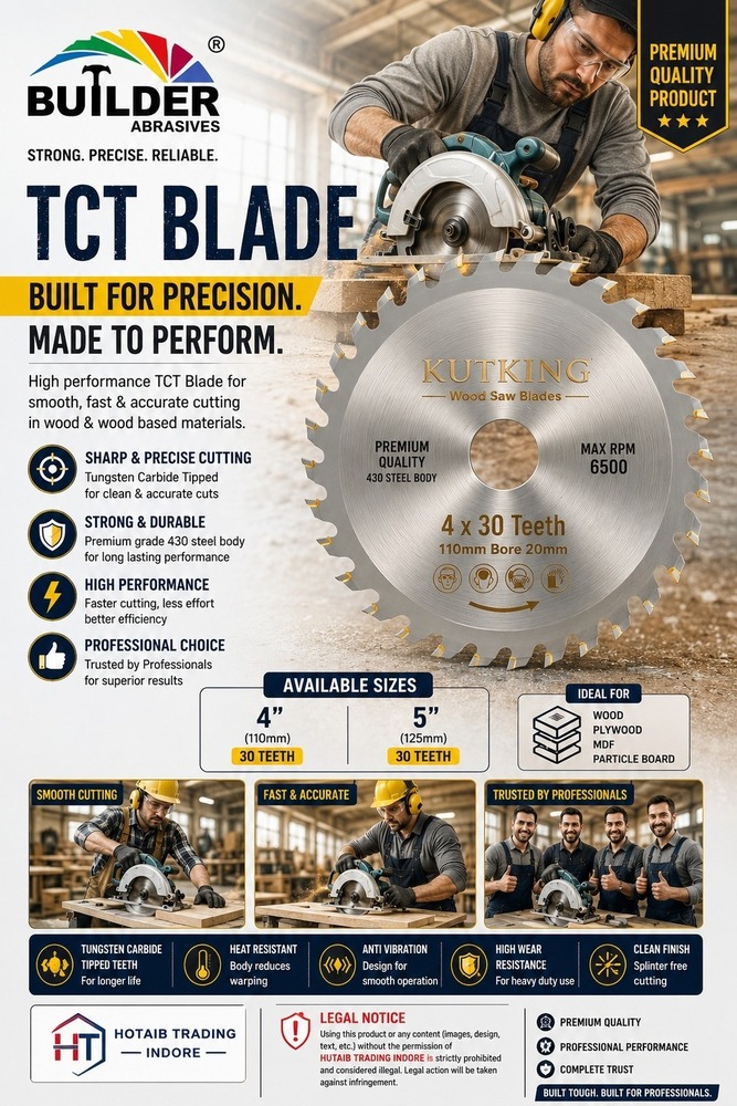 Builder Premium TCT Circular Saw Blade