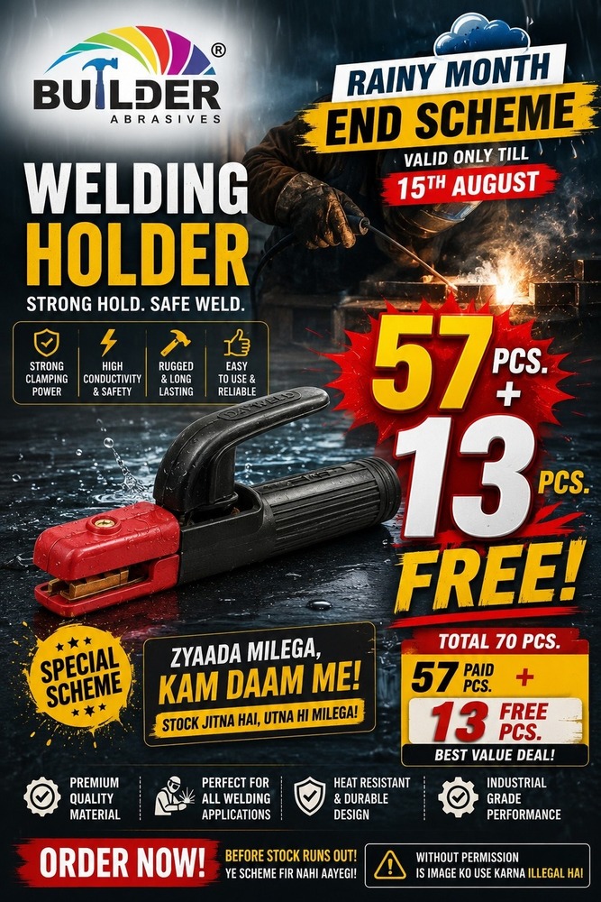 Builder Heavy Duty Welding Electrode Holder