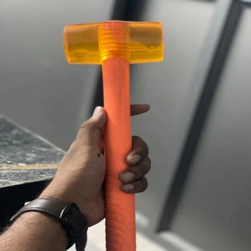 Rubber Hammer - Color: Orange & Green
