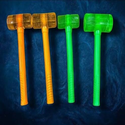 Rubber Hammer - Color: Orange & Green