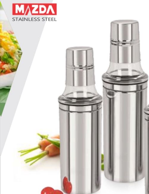 MAZDA Stainless Steel crystal oil pourer 500ml (20% Discount)
