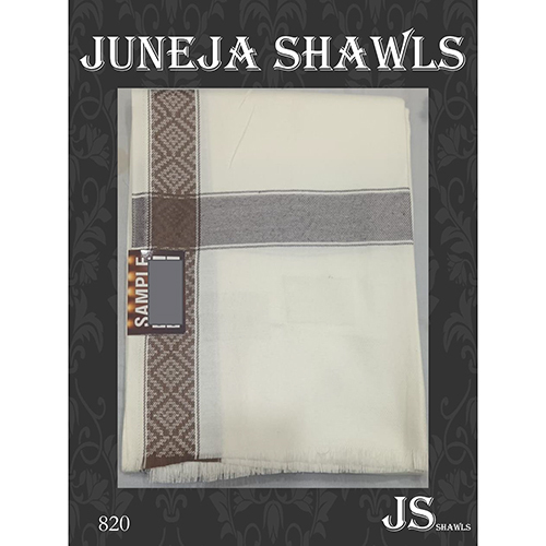 820 Off White And Brown Geometric Border Lohi